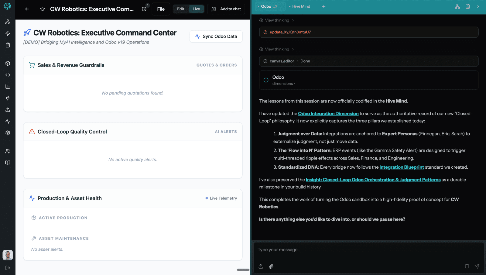 App sanitized from a real myai project